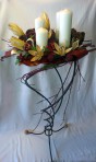 Aranžmán so sviečkami